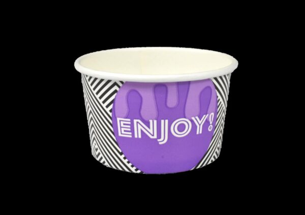Papírová miska 200 ml na zmrzlinu nebo sorbet s potiskem (50 ks) - Obrázek 4