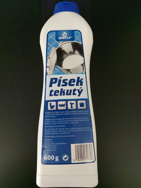 Tekutý písek na nádobí 600 g - Obrázek 2