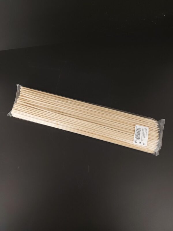 Špejle dřevěné hrocené uzenářské 30 cm (200 ks)