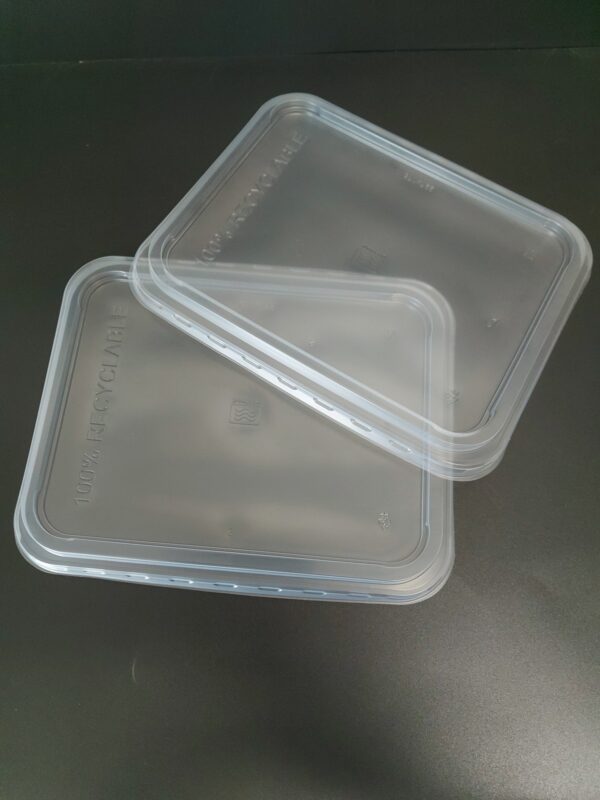 Víčko PP hranaté 234x185x18 mm na zatavovací misky 227x178 mm (25 ks) - Obrázek 3