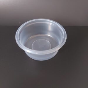 Plastový kelímek PP na dresing kulatý 50 ml, transparentní (100 ks)