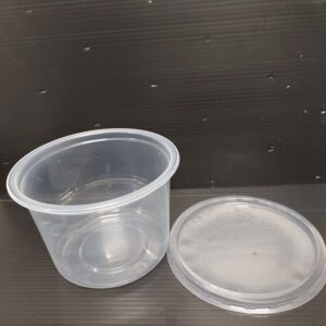 Víčko PP transparentní, průměr 115 mm na polévkovou misku PP 500 ml (50 ks)