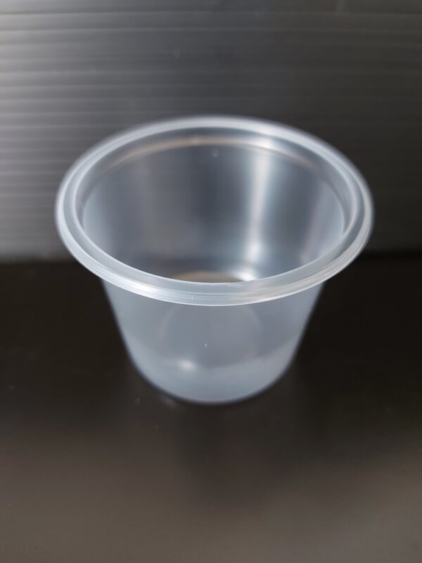 Plastový kelímek PP na dresing kulatý 100 ml, transparentní (100 ks) - Obrázek 2