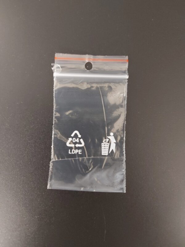 Sáček LDPE ZIP 4x6 cm (100 ks) - Obrázek 2