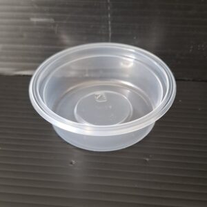 Plastový kelímek PP na dresing kulatý 30 ml, transparentní (100 ks)