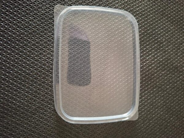 Víčko PP transparentní na hranaté misky PP 500 ml 108×82x104 mm (100 ks) - Obrázek 3